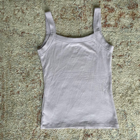 NWOT American Eagle Light Purple Daily Fave Tank Top Women's Size XS - Picture 3 of 6
